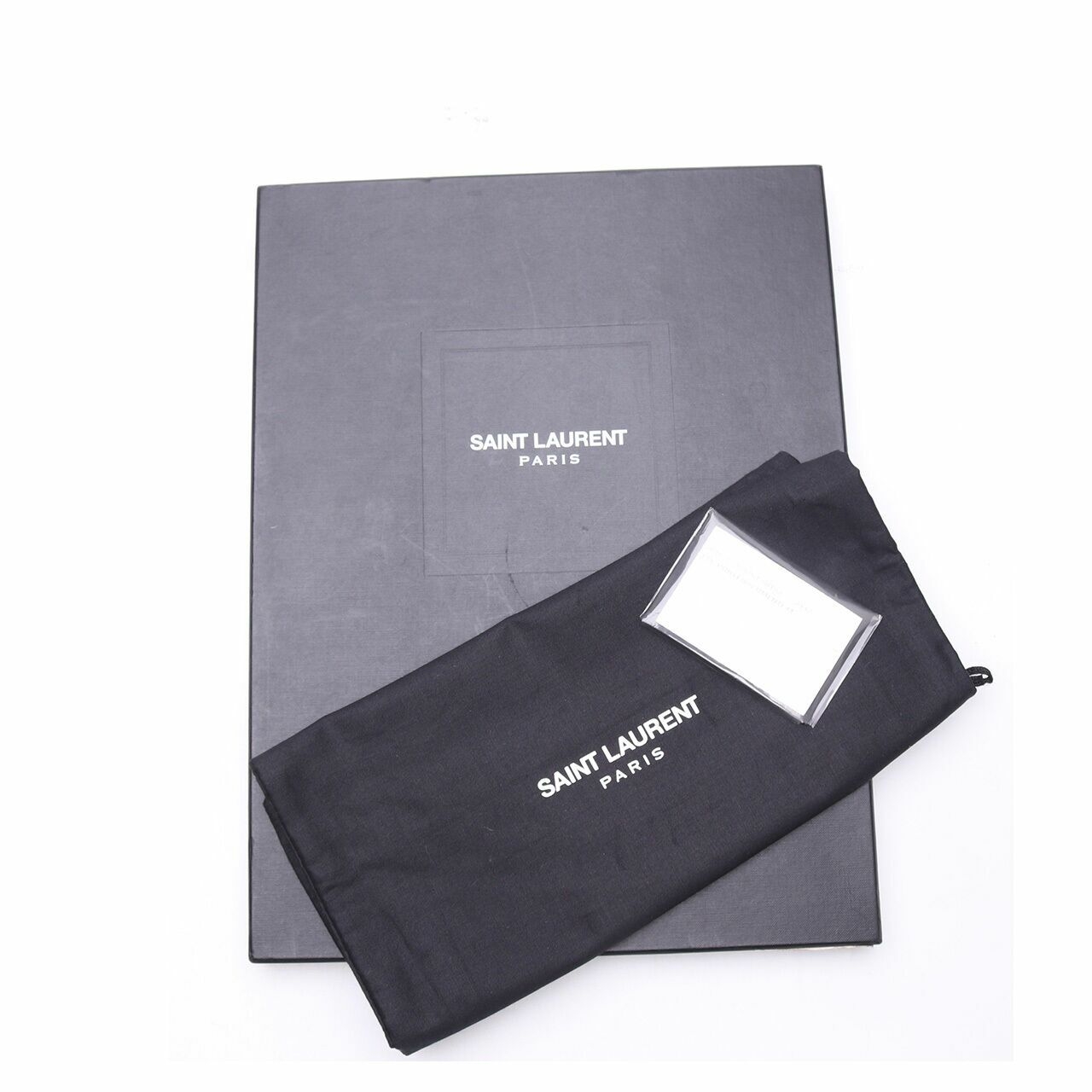 Saint Laurent Classic Toile Monogram Black/Brown Document Case Clutch