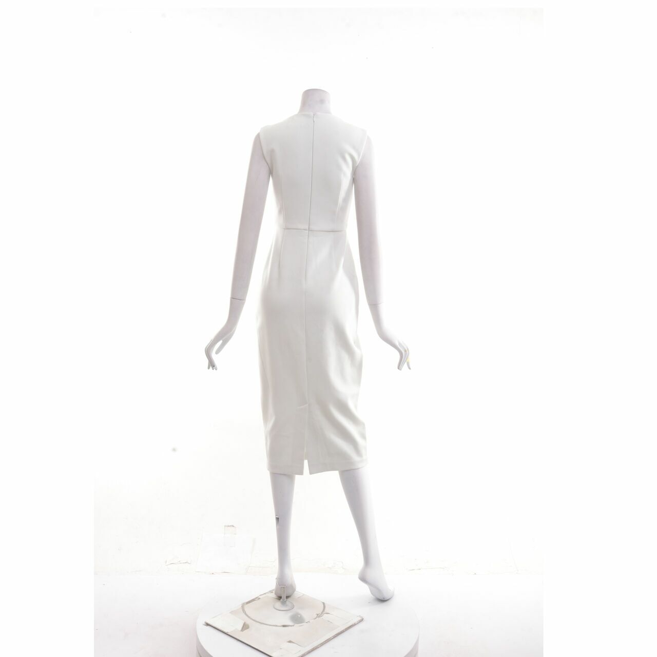 Our Second Nature White Midi Dress
