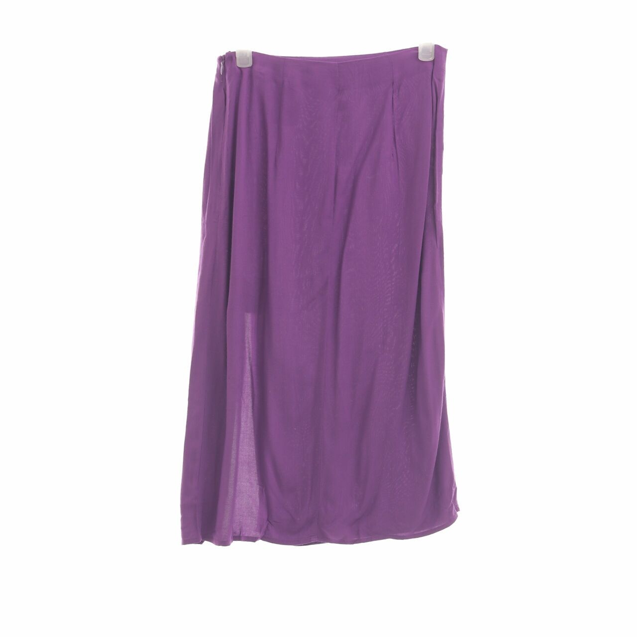 H&M Purple Midi Skirt