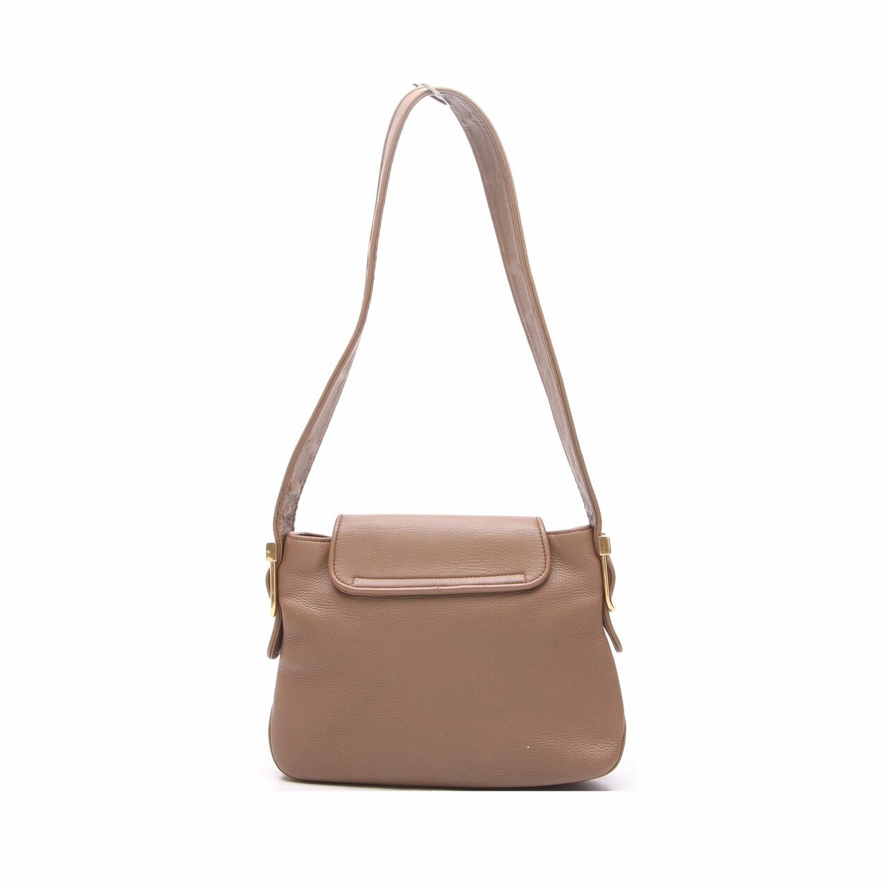 Gucci Brown Maple Pebbled Leather Medium Shoulder Bag 