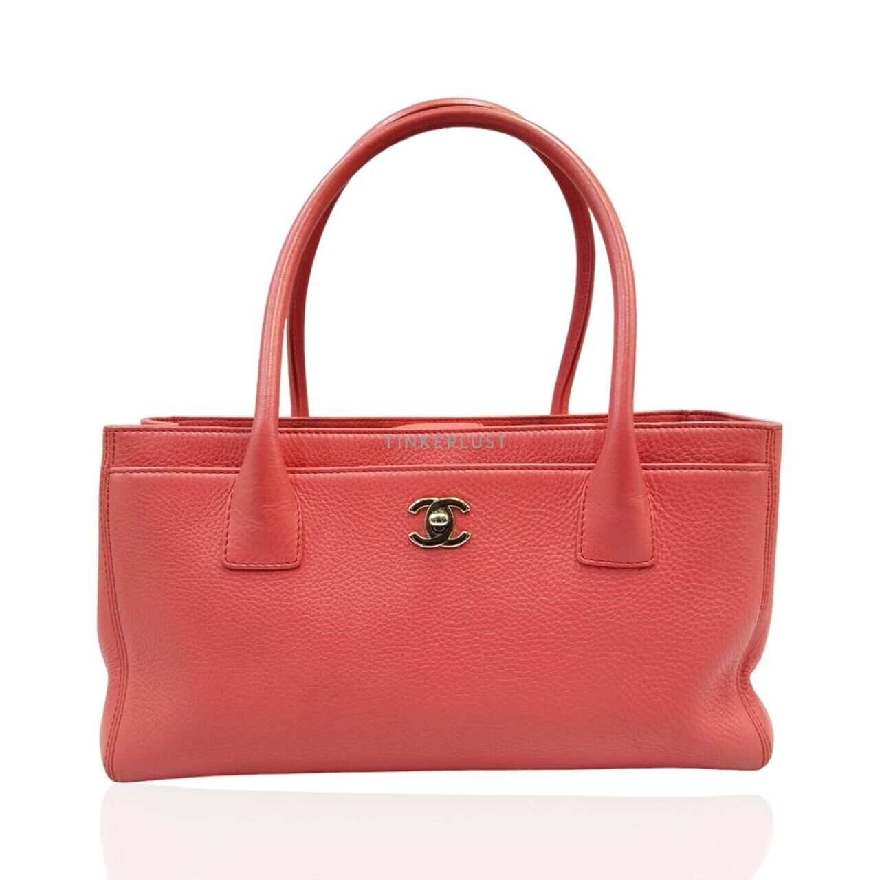 Chanel Executive Pink Salmon She #19 Tote Bag