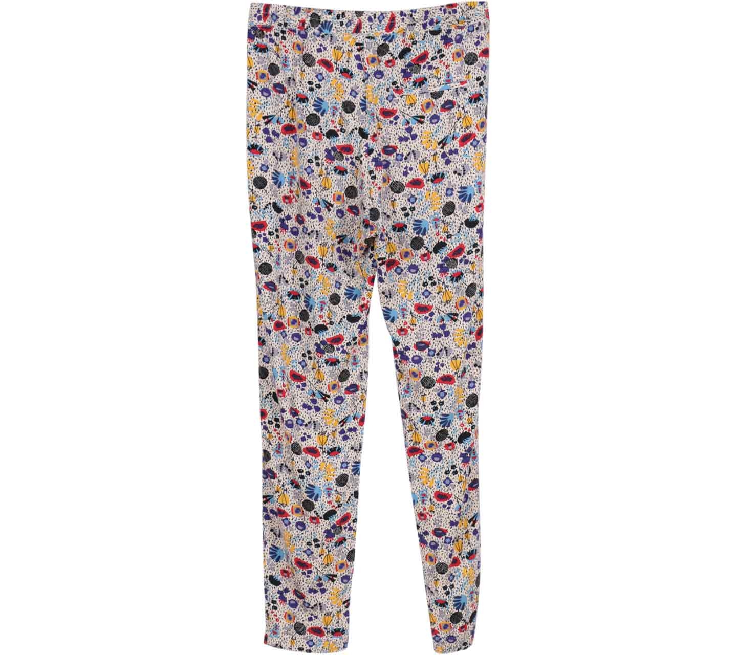 H&M Multi Colour Abstract Pants