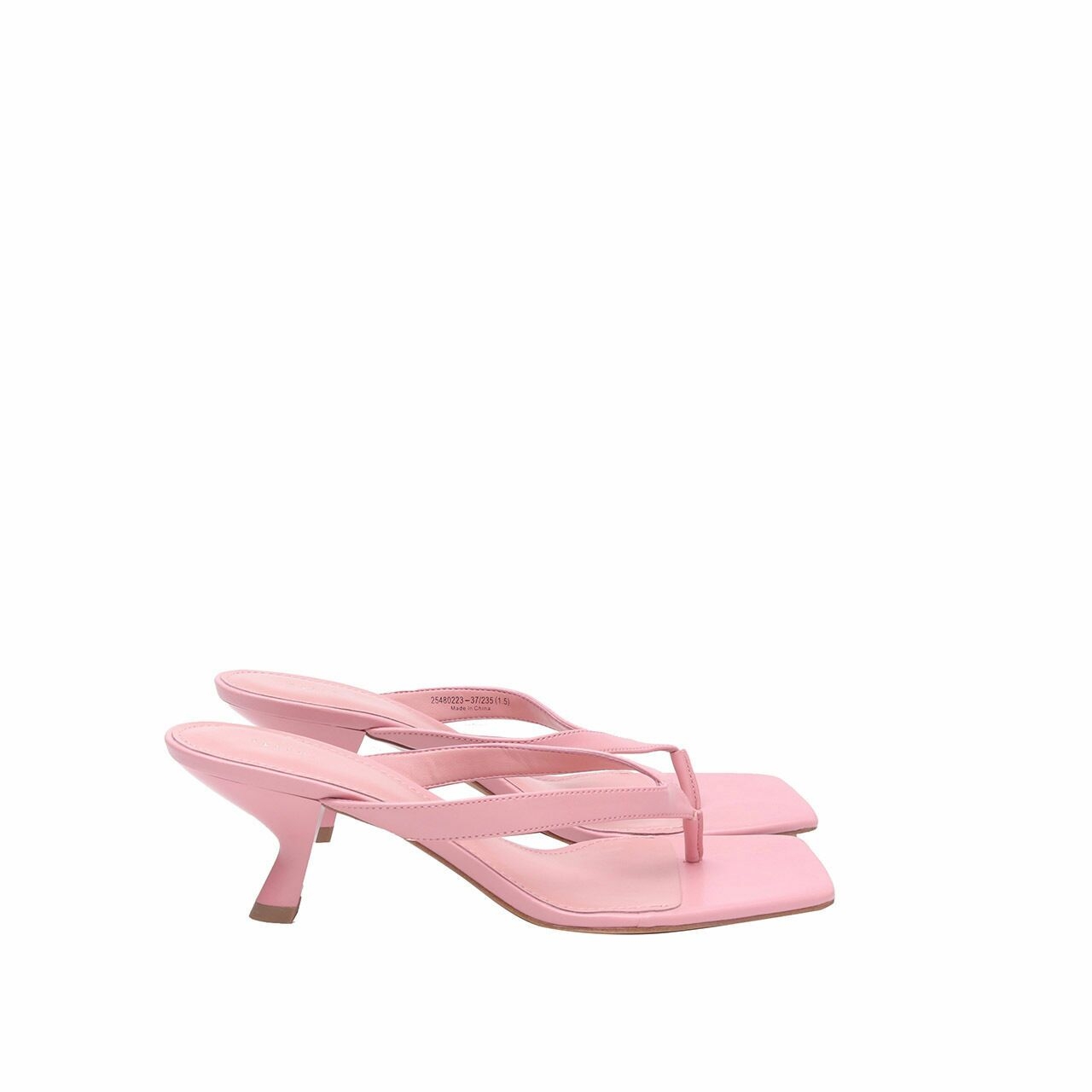 Pedro Pink Leather Heels