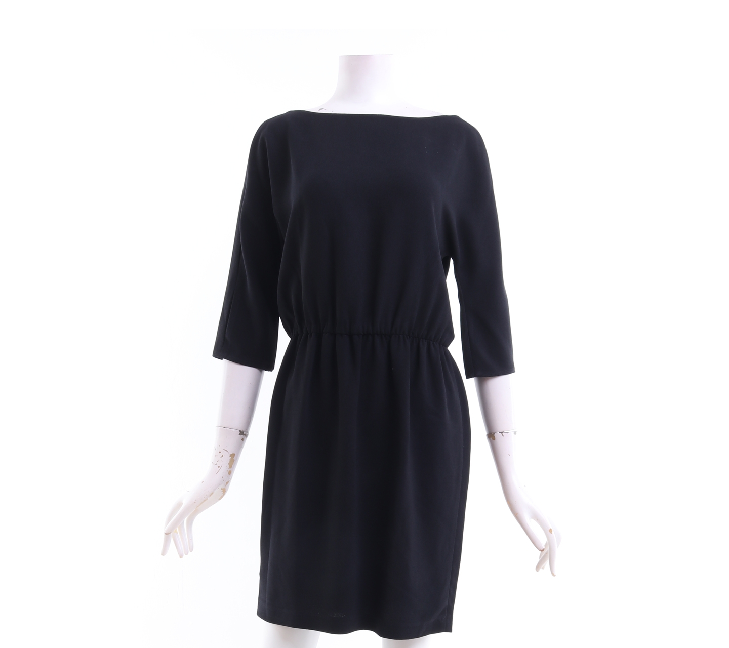 Zara Black Cold Shoulder Mini Dress