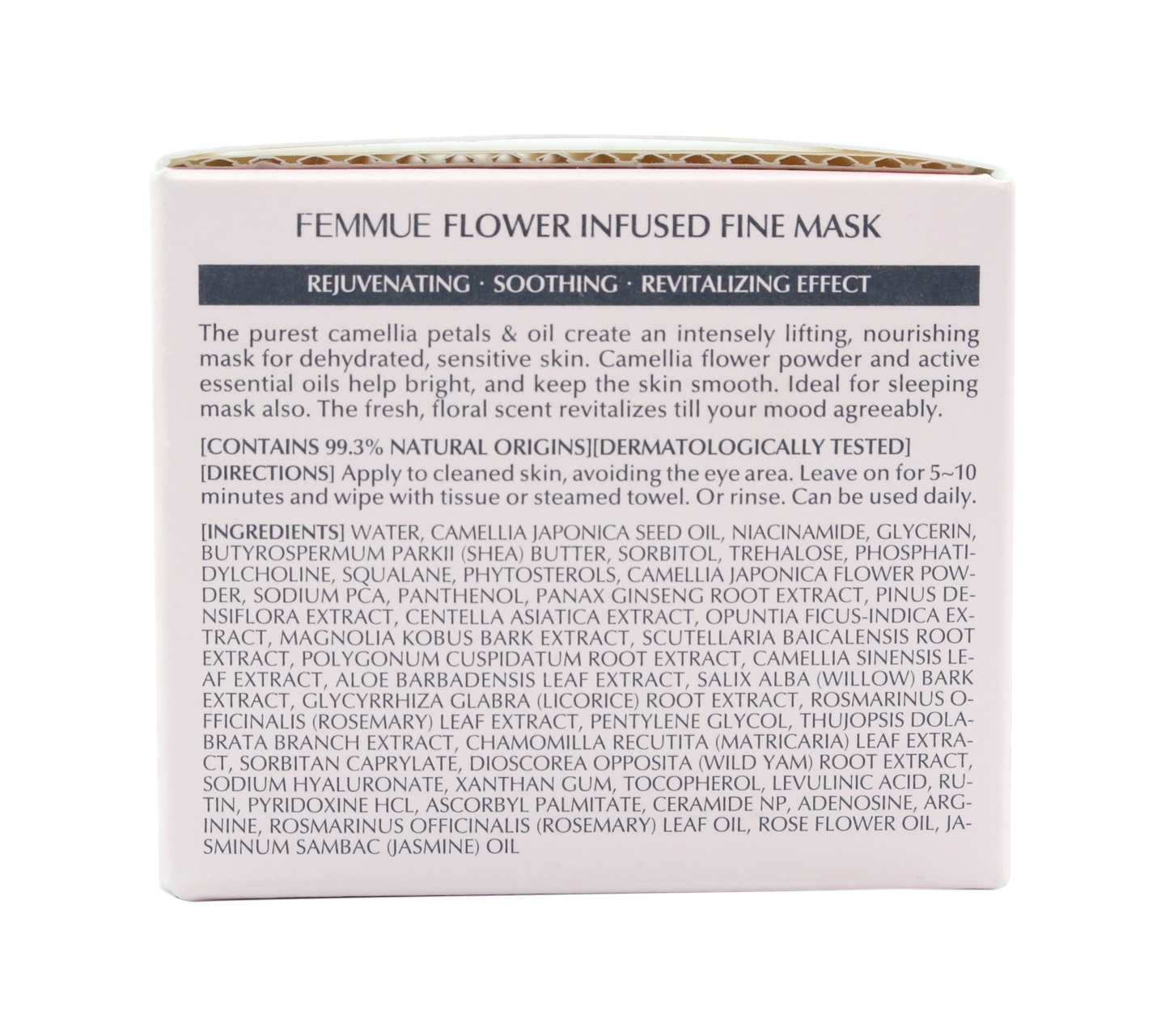 Femmue Flower Infused Fine Mask Skin Care