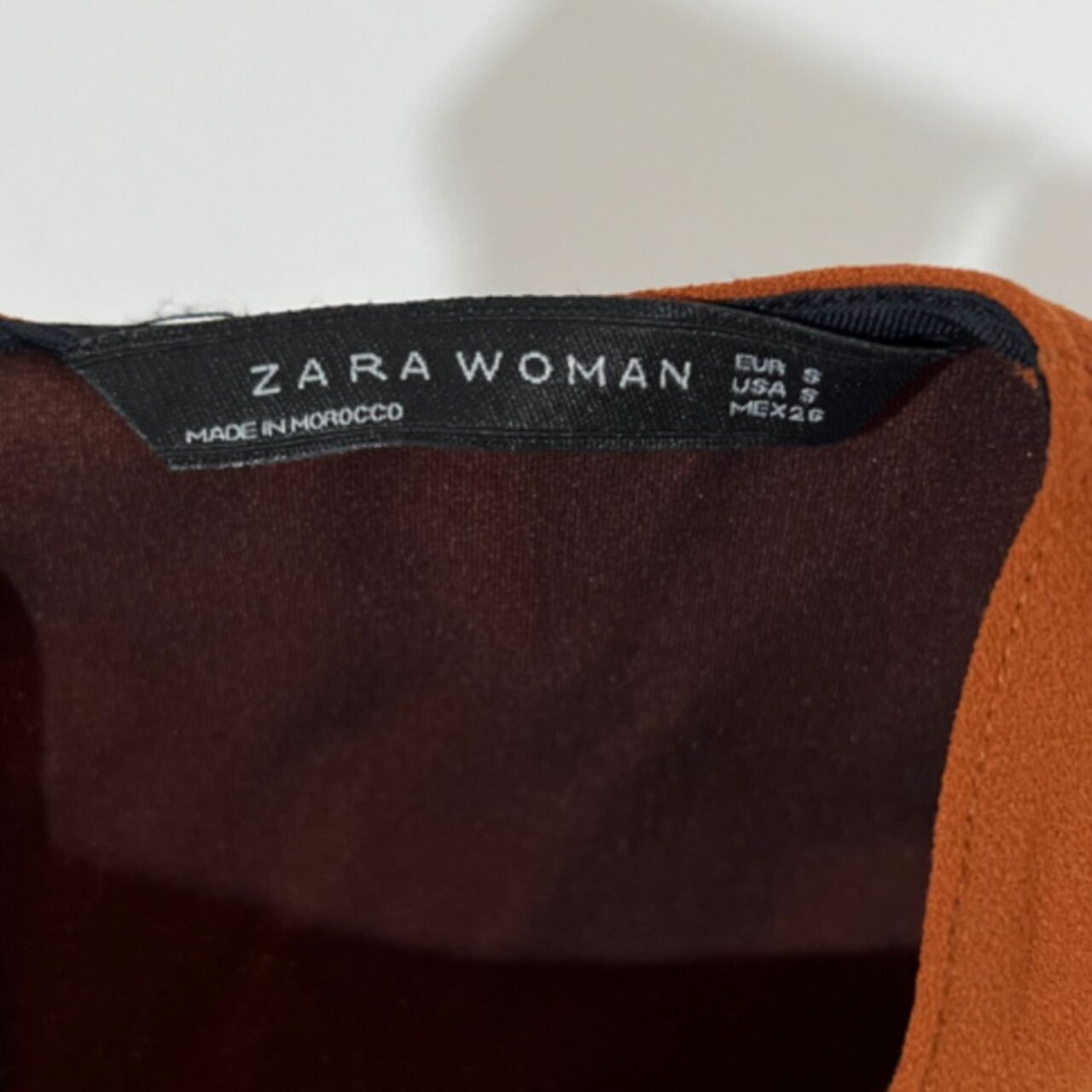 Zara Caramel Crop Top