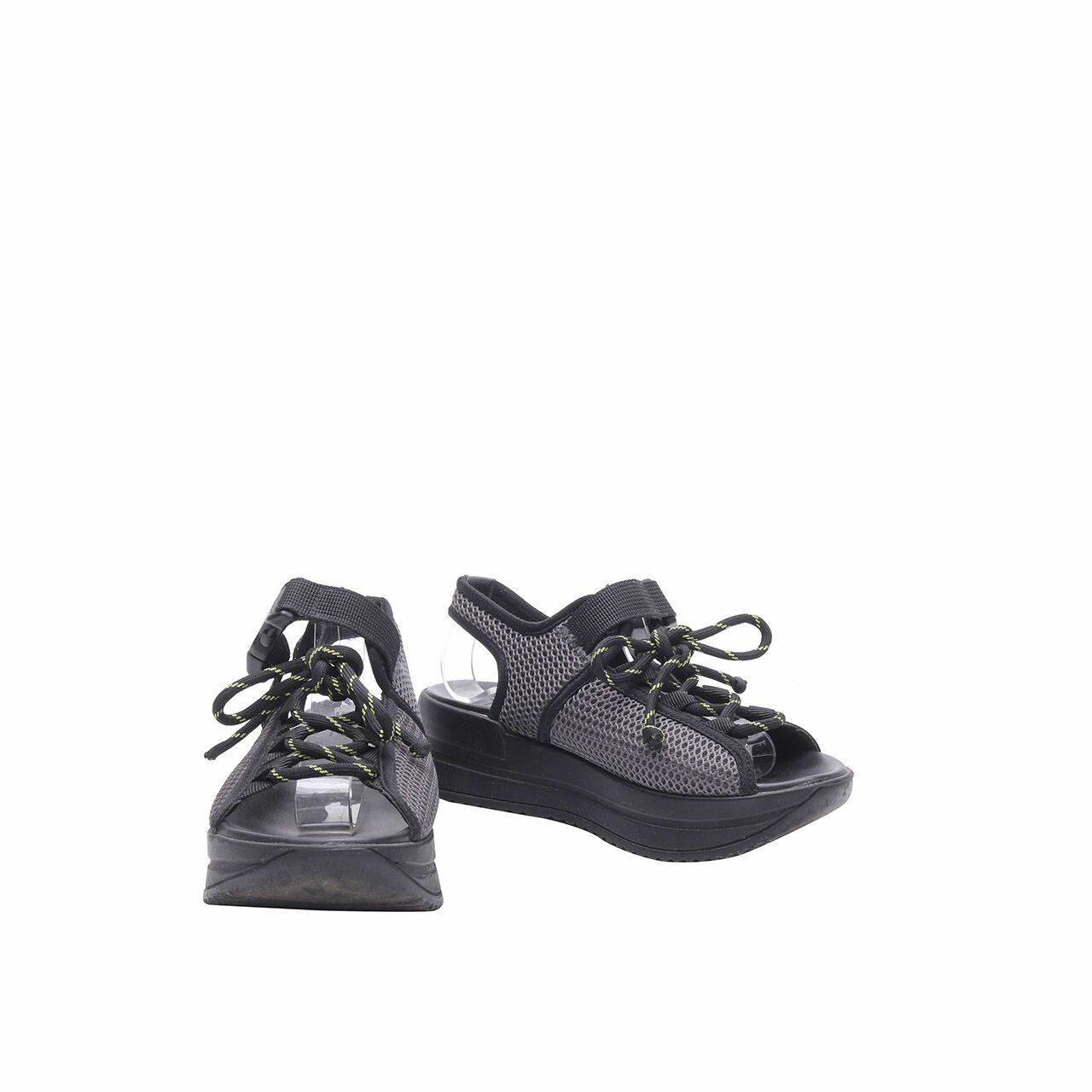 MKS Benva Black & Grey Sandals