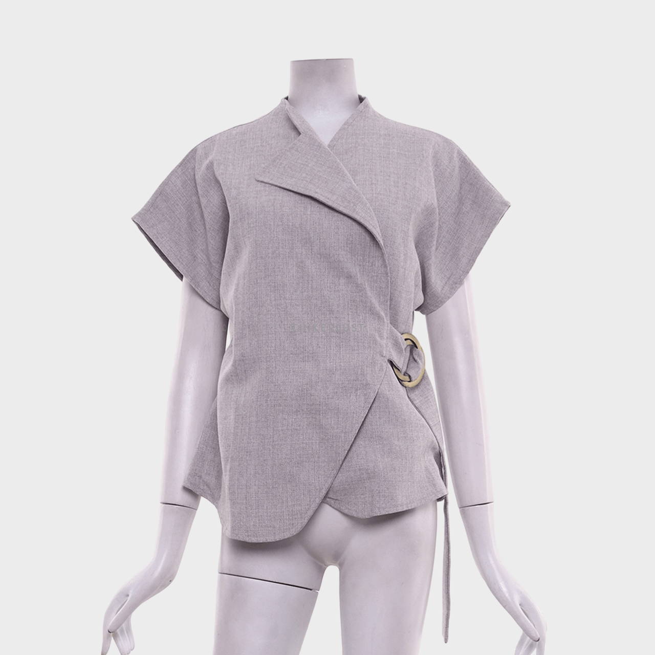 Front Row Grey Blouse