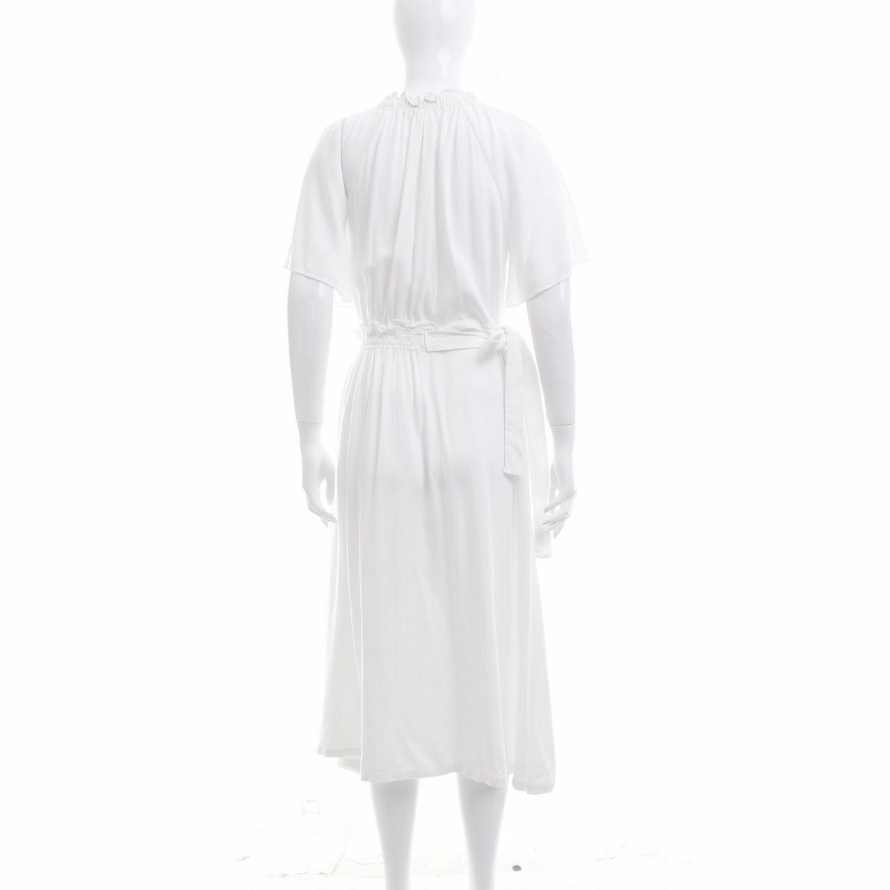 Ease White Long Dress