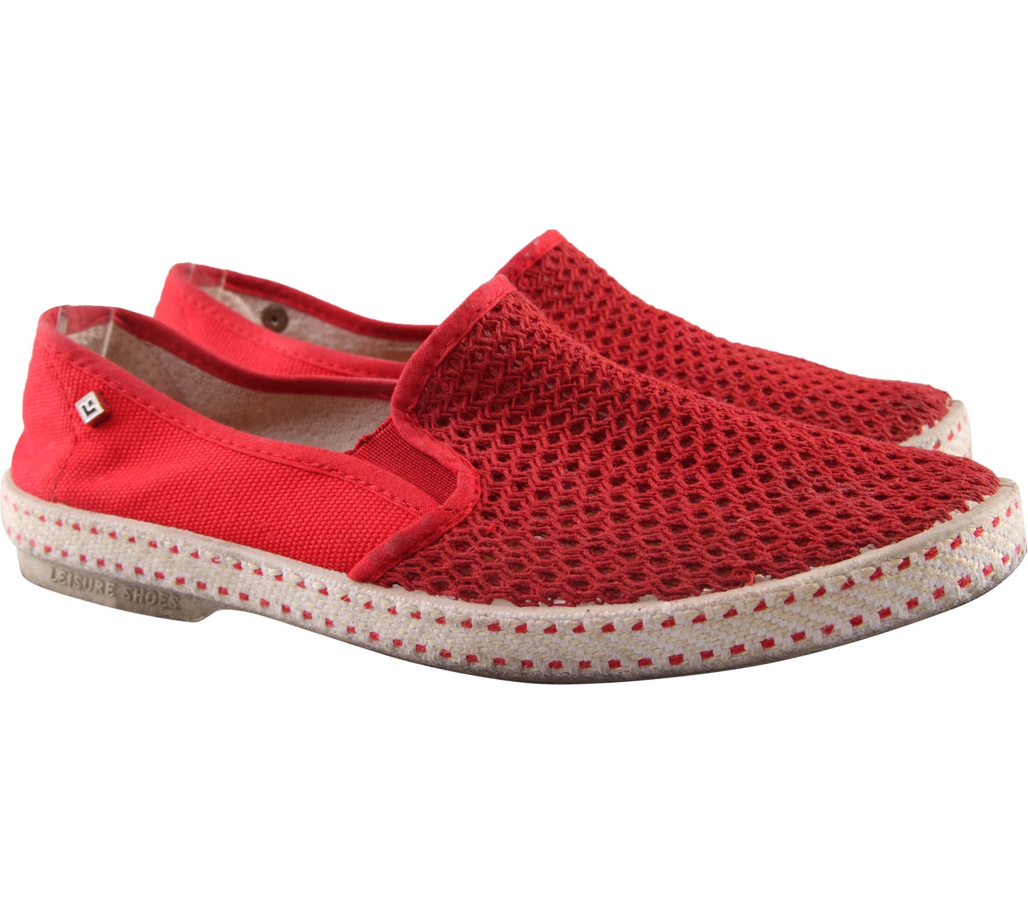 Rivieras Red Leisure Shoes Flats