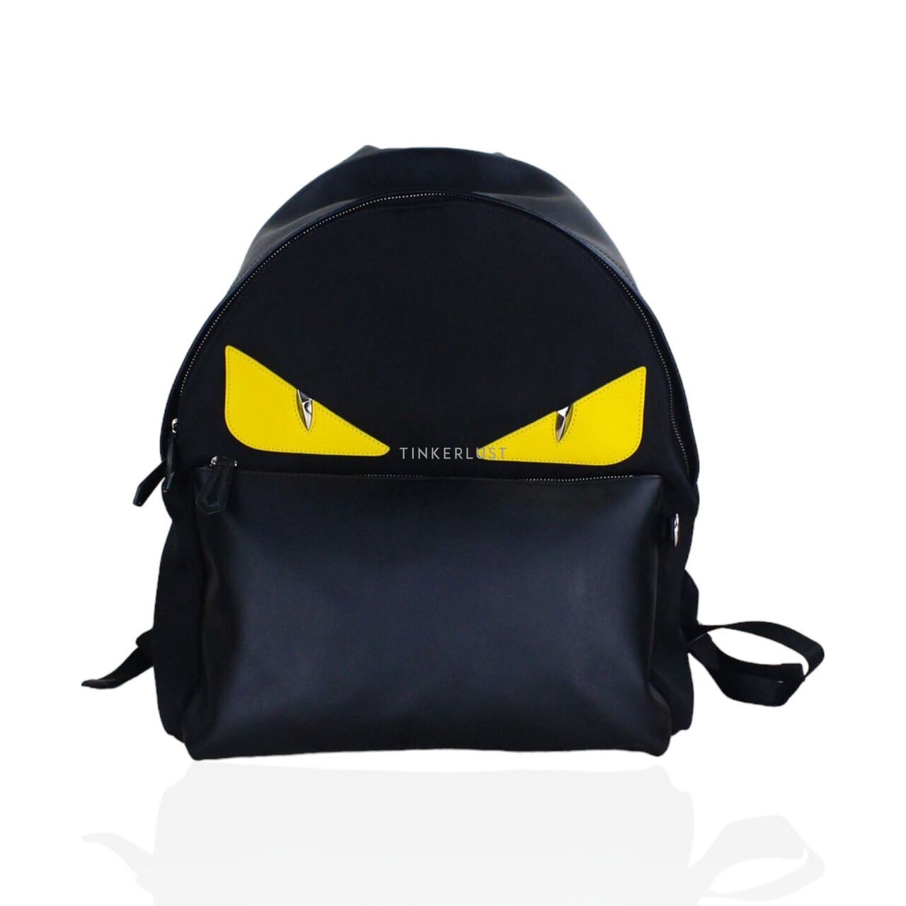 Fendi Bug Eyes Leather Backpack