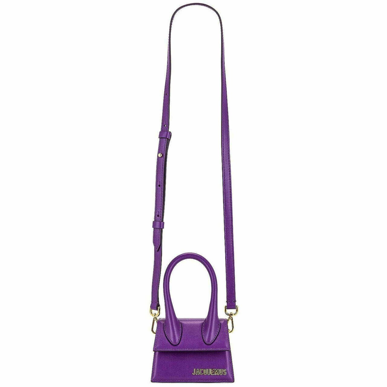 JACQUEMUS Purple Shoulder Bag