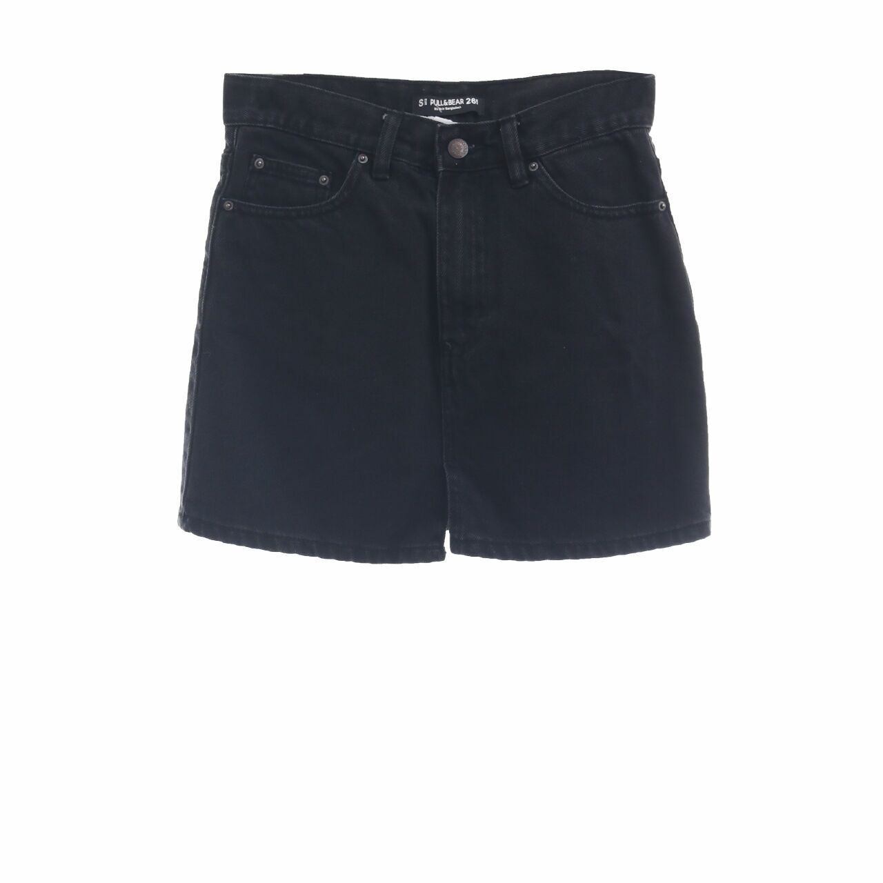 Pull & Bear Black Mini Skirt