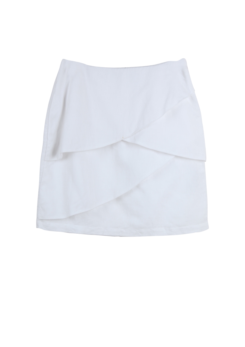 Zara White Skirt