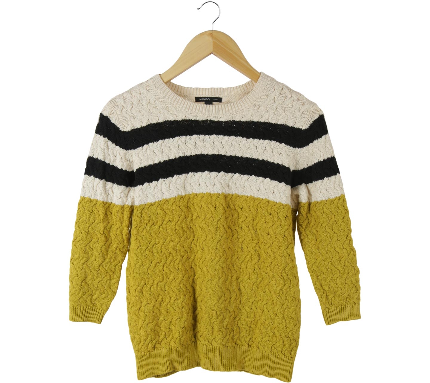 Mango Multi Colour Knit Sweater