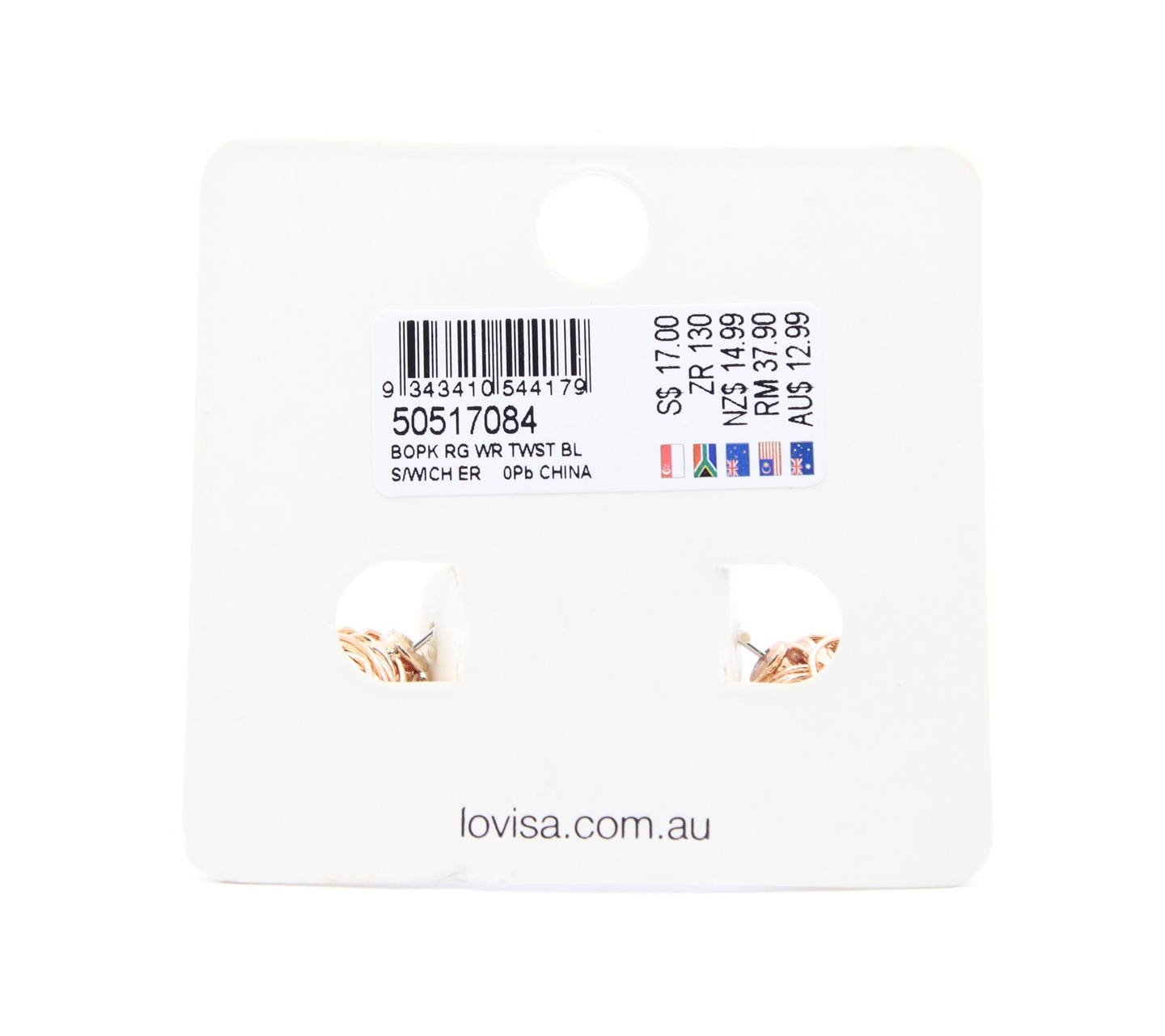Lovisa Gold Earrings Jewellery