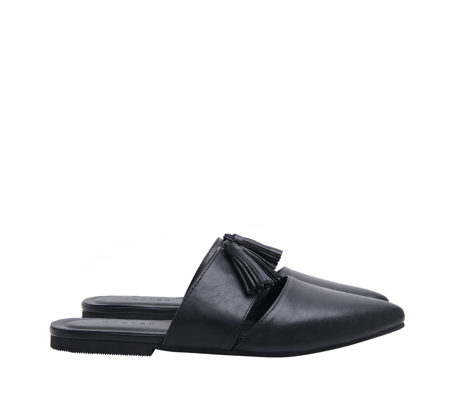 Protea Black Mules Sandals