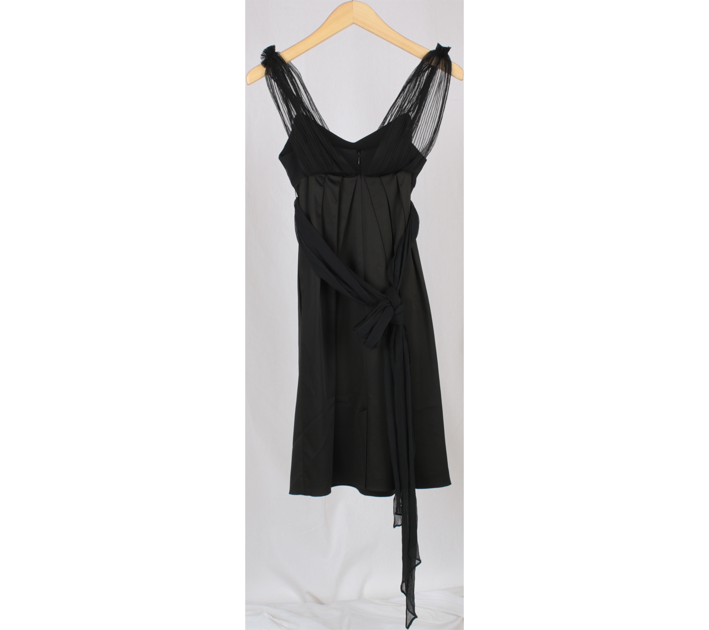 BCBG Maxazria Black Sleeveless Mini Dress
