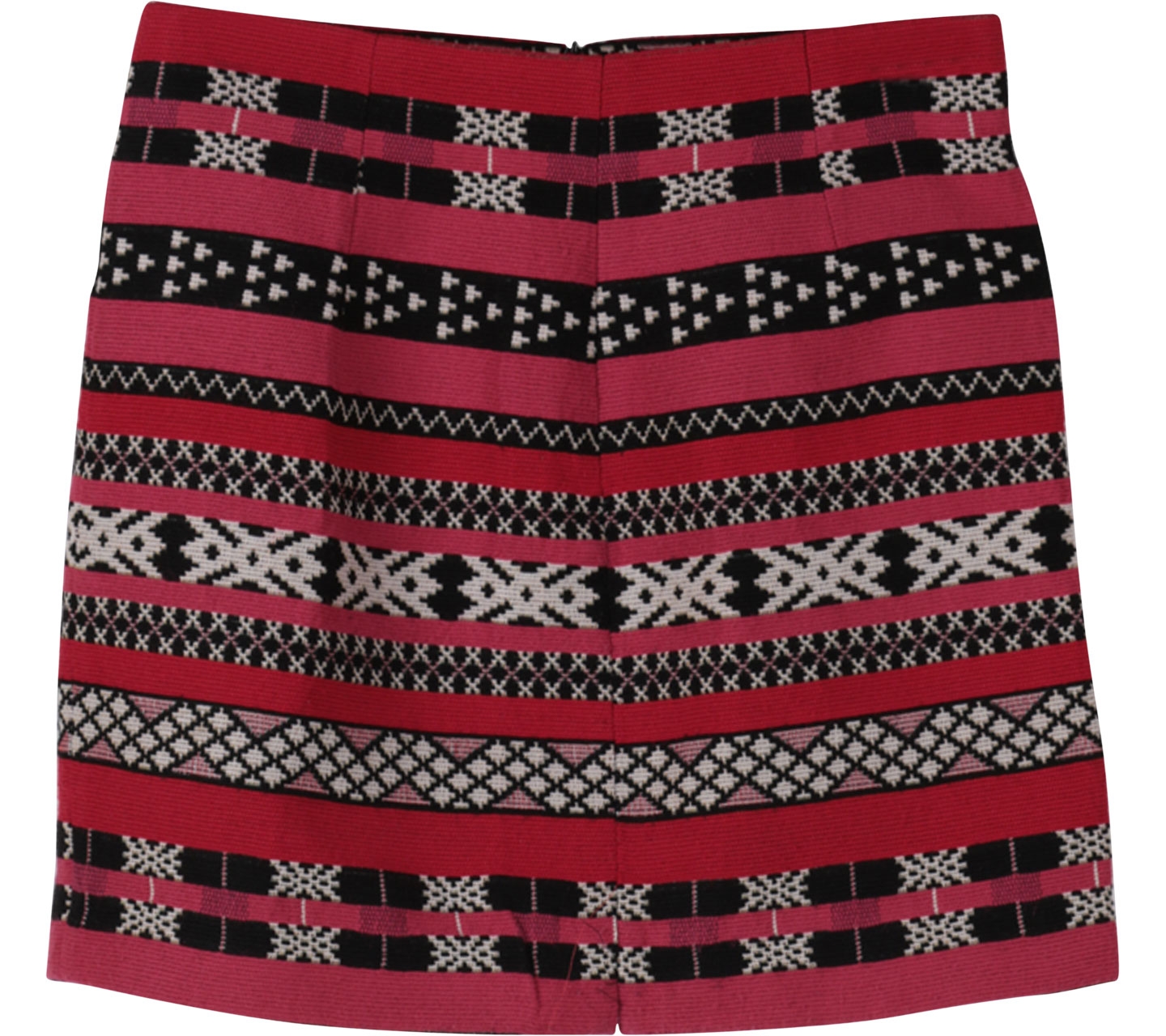 Zara Multi Colour Tribal Bandage Mini Skirt