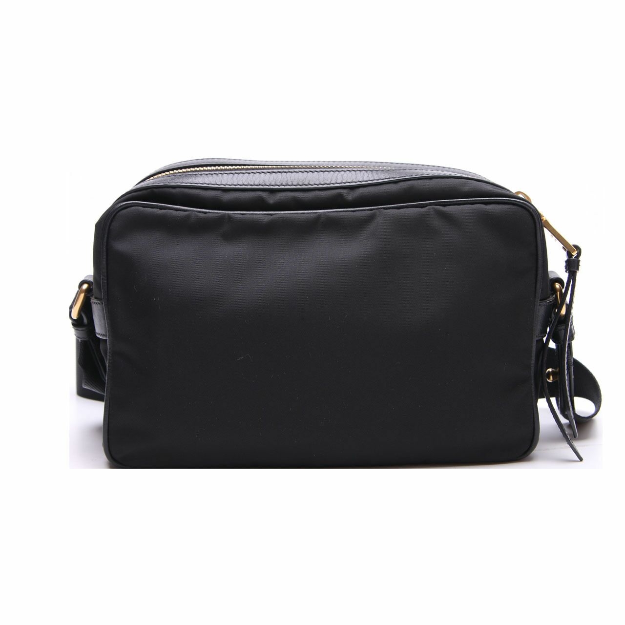 Prada Tessuto Soft Calf Black Sling Bag
