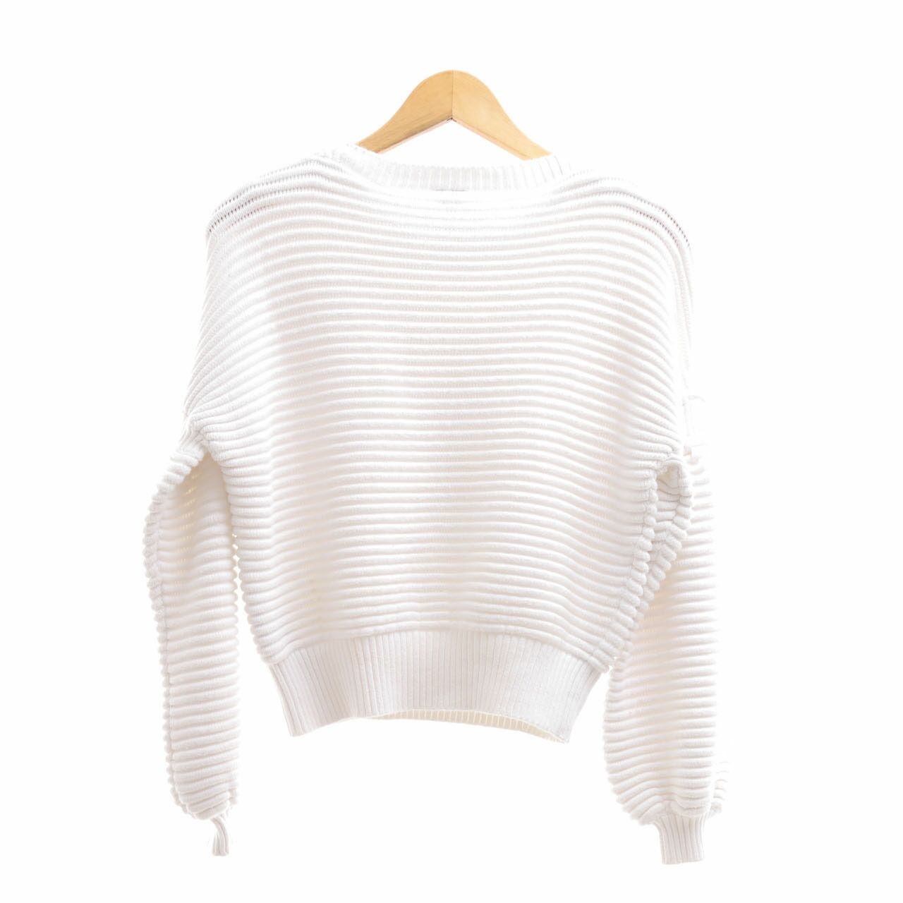 Marciano White Cold Shoulder Blouse