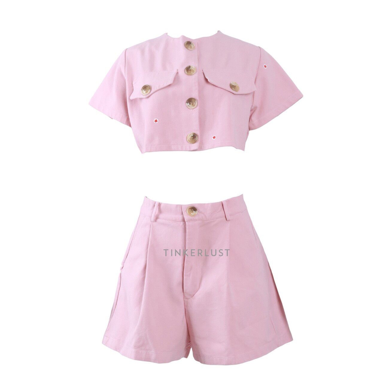 Oudre Pink Two Piece