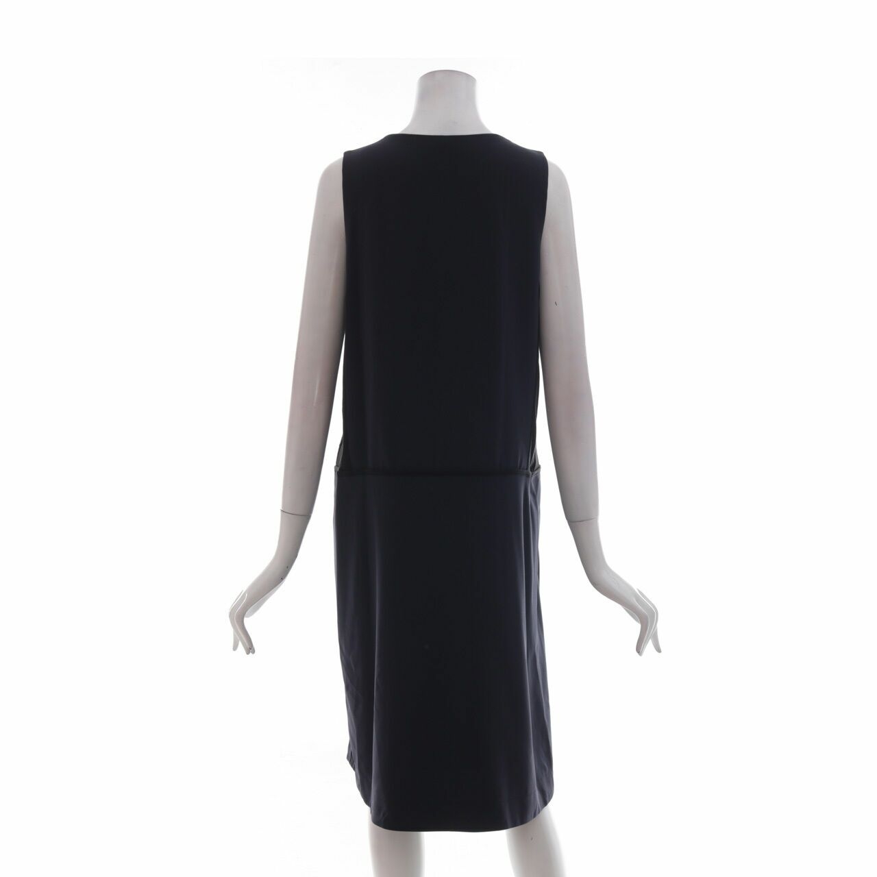 S'Max Mara Design for Easy Living Dark Blue Midi Dress