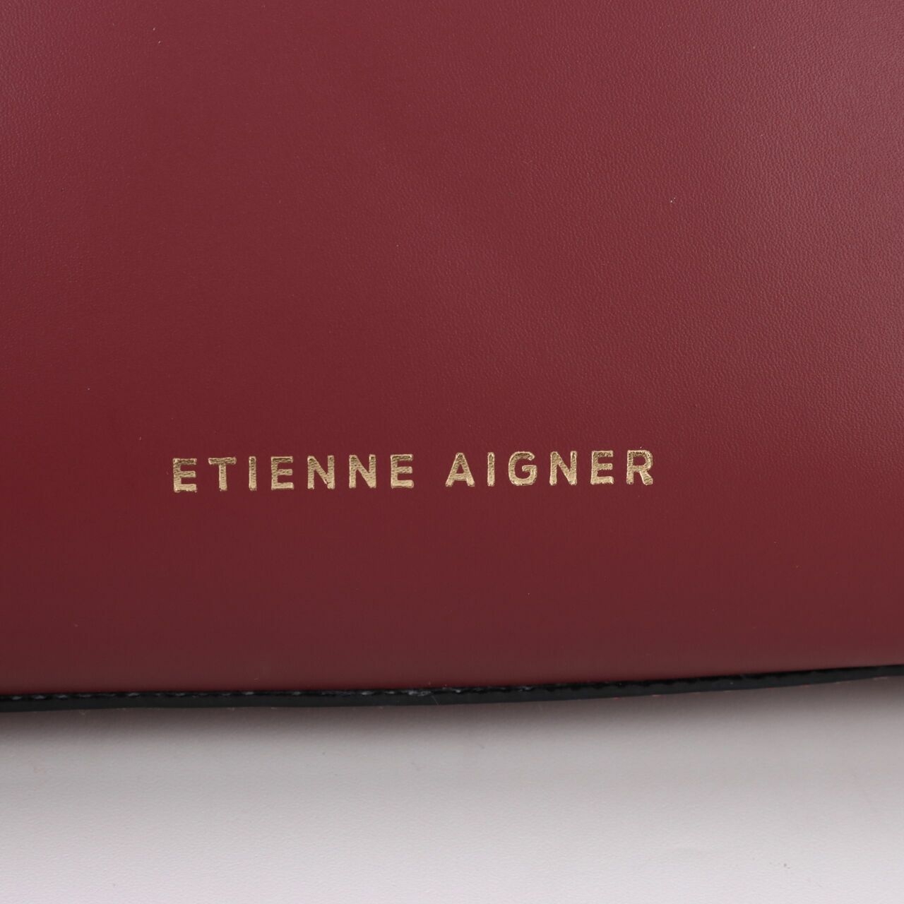 Etienne Aigner Mia Antic Crodovan Maroon Crossbody Bag 