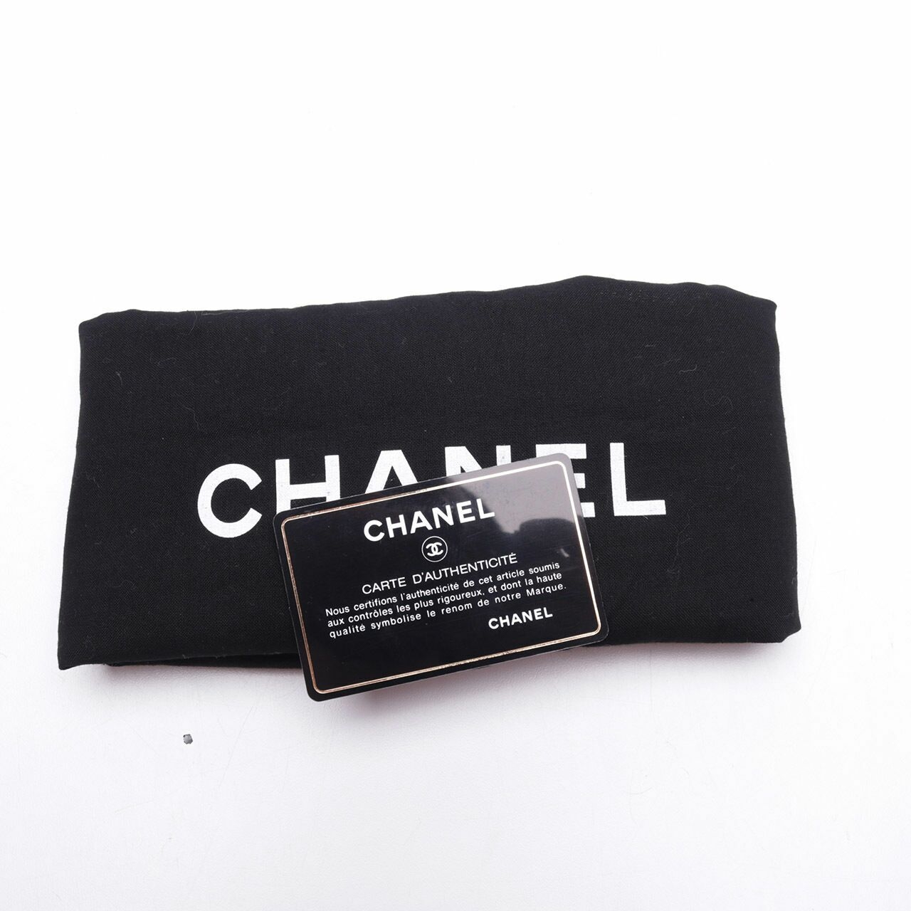 Chanel Chevron Navy Shoulder Bag