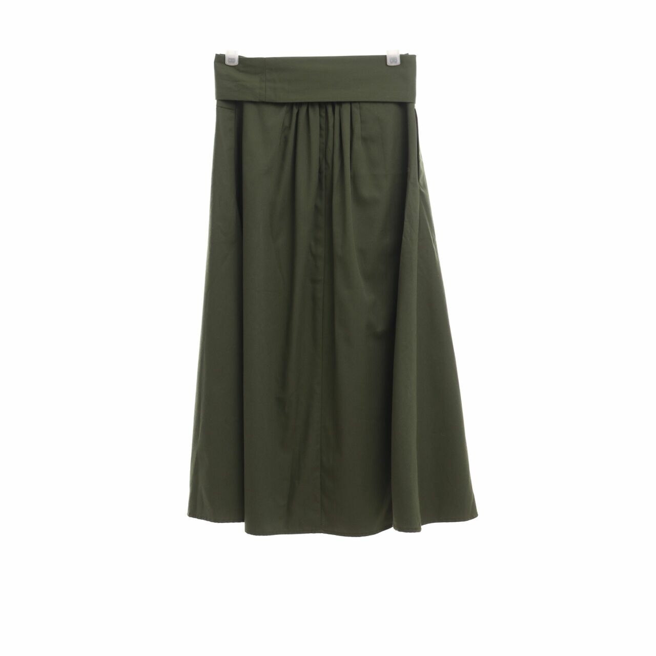 Kivee Army Midi Skirt