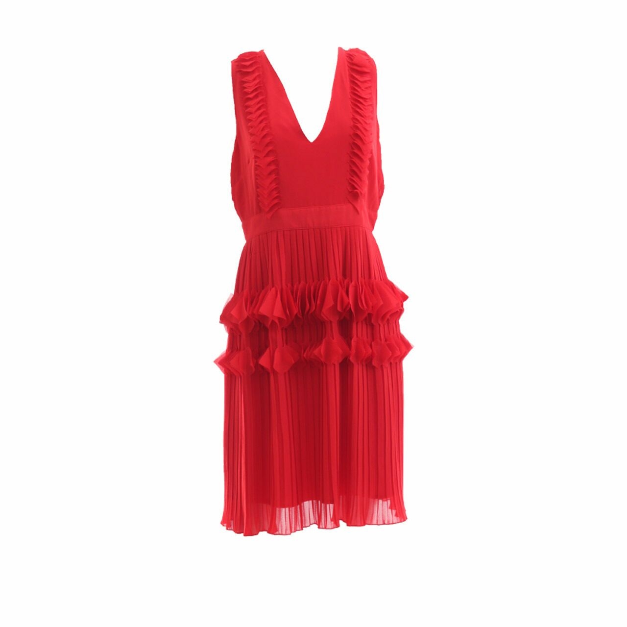 Foxiedox Red Midi Dress
