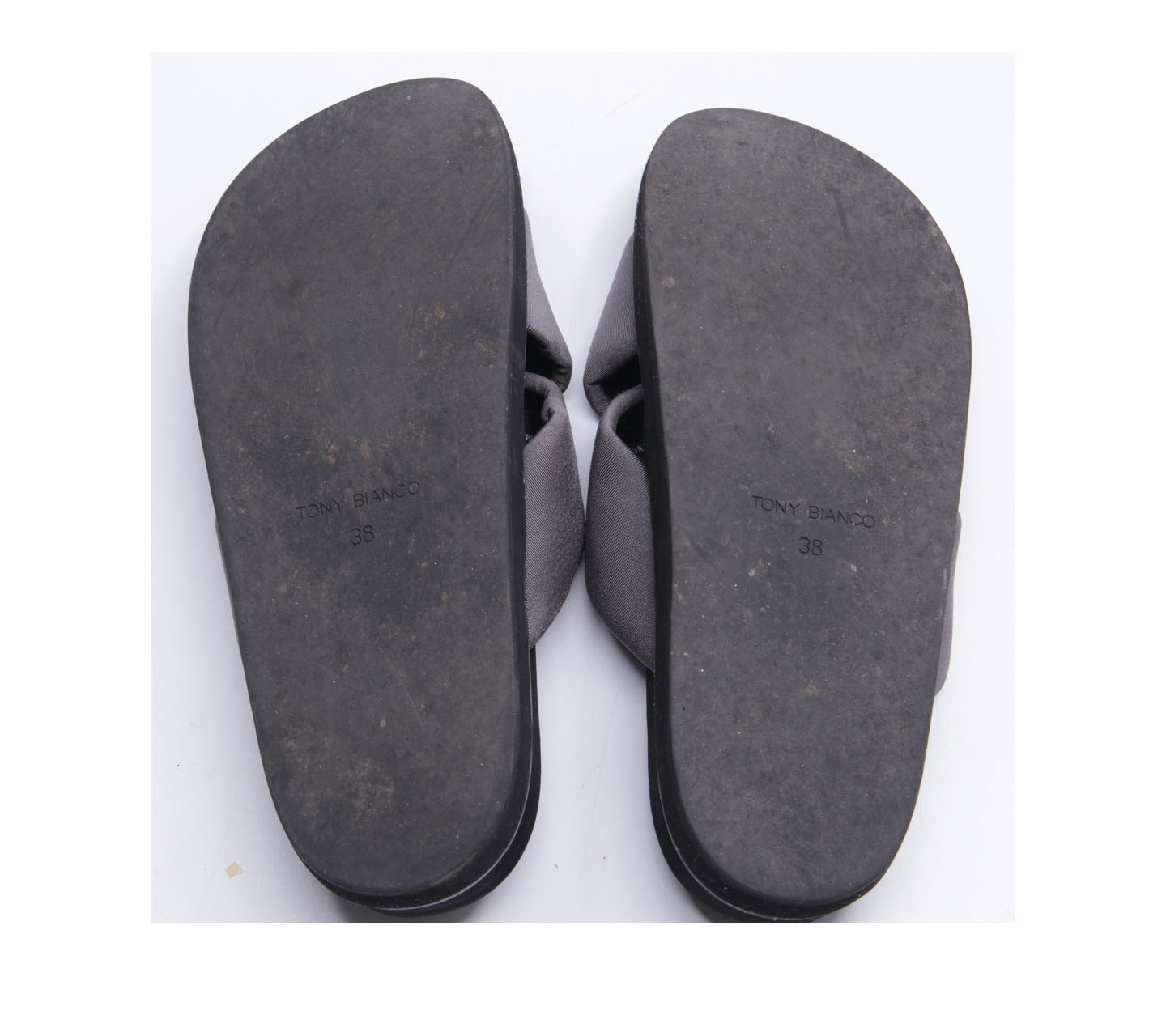 Tony Bianco Black & Grey Sandals