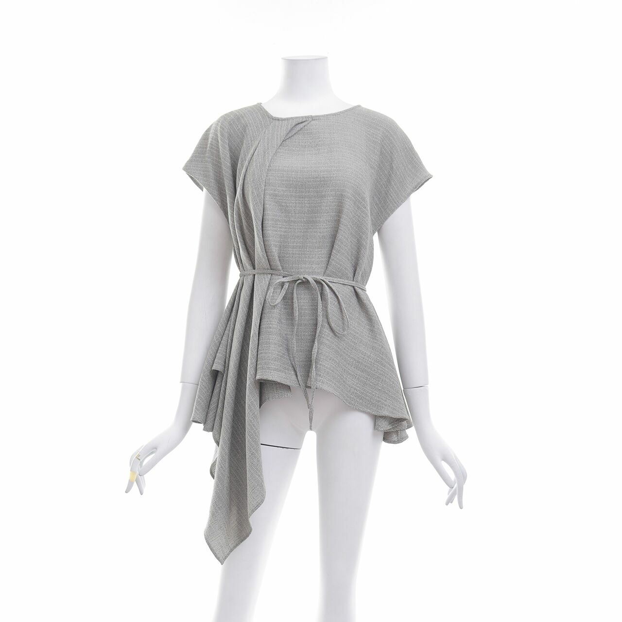 clemence Grey Blouse