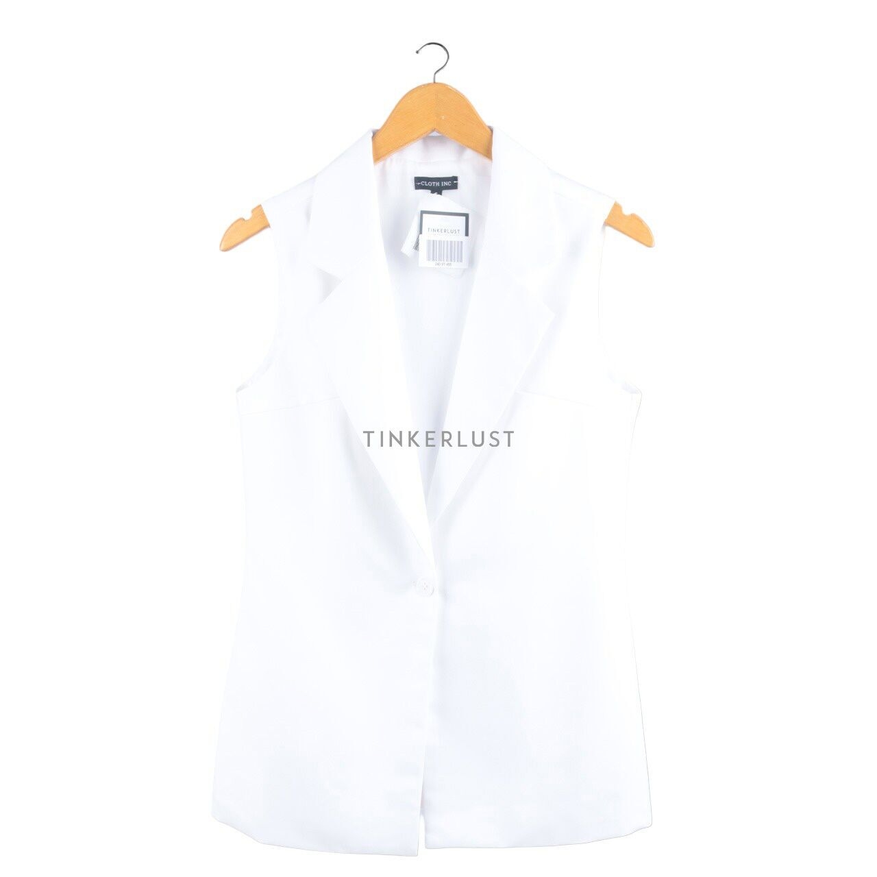 Cloth Inc White Vest