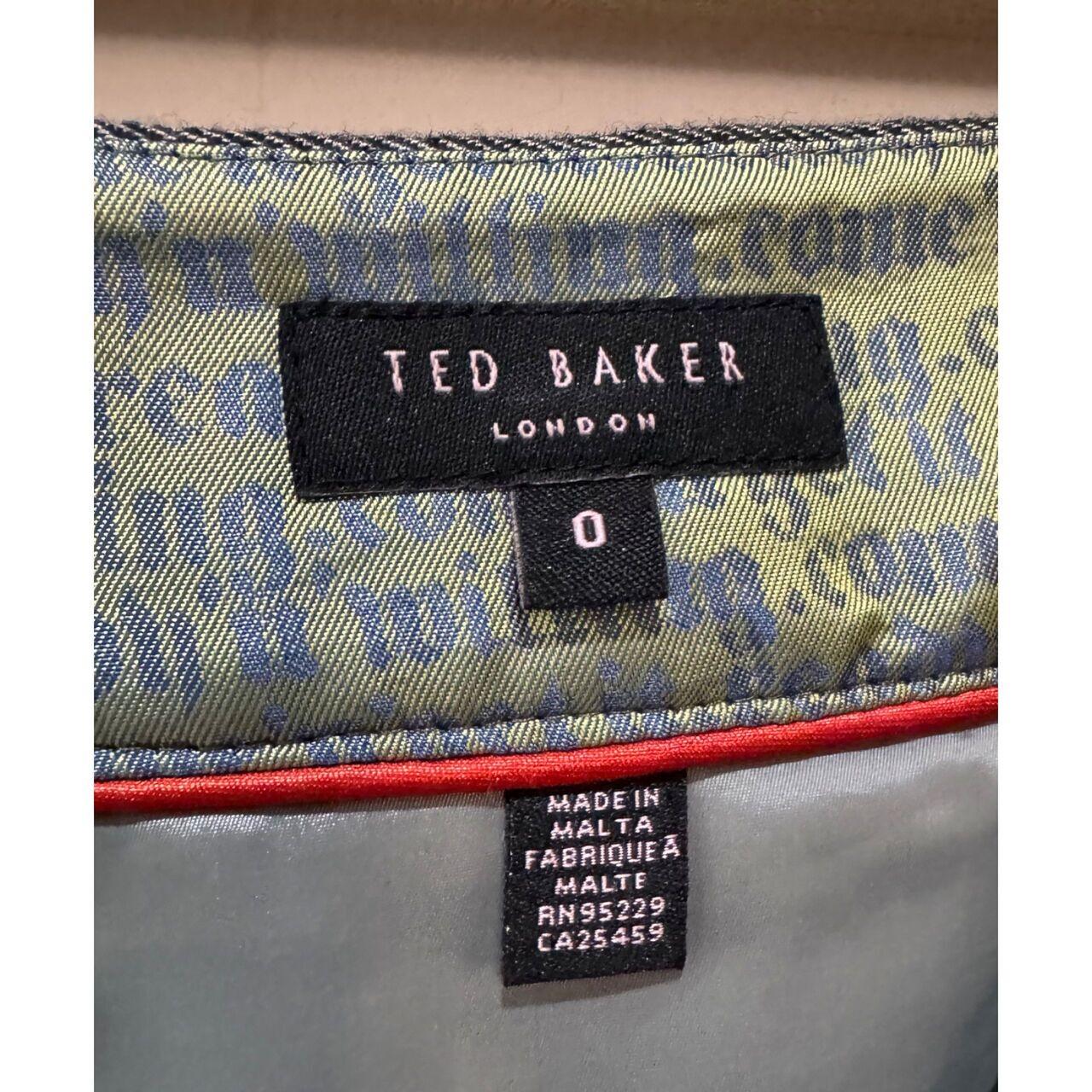 Ted Baker Grey Rok Midi