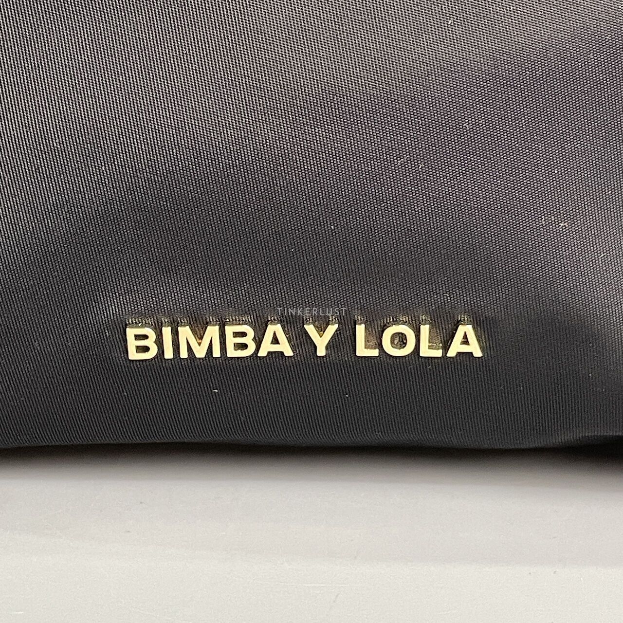 Bimba Y Lola Black Nylon Cosmetic Pouch