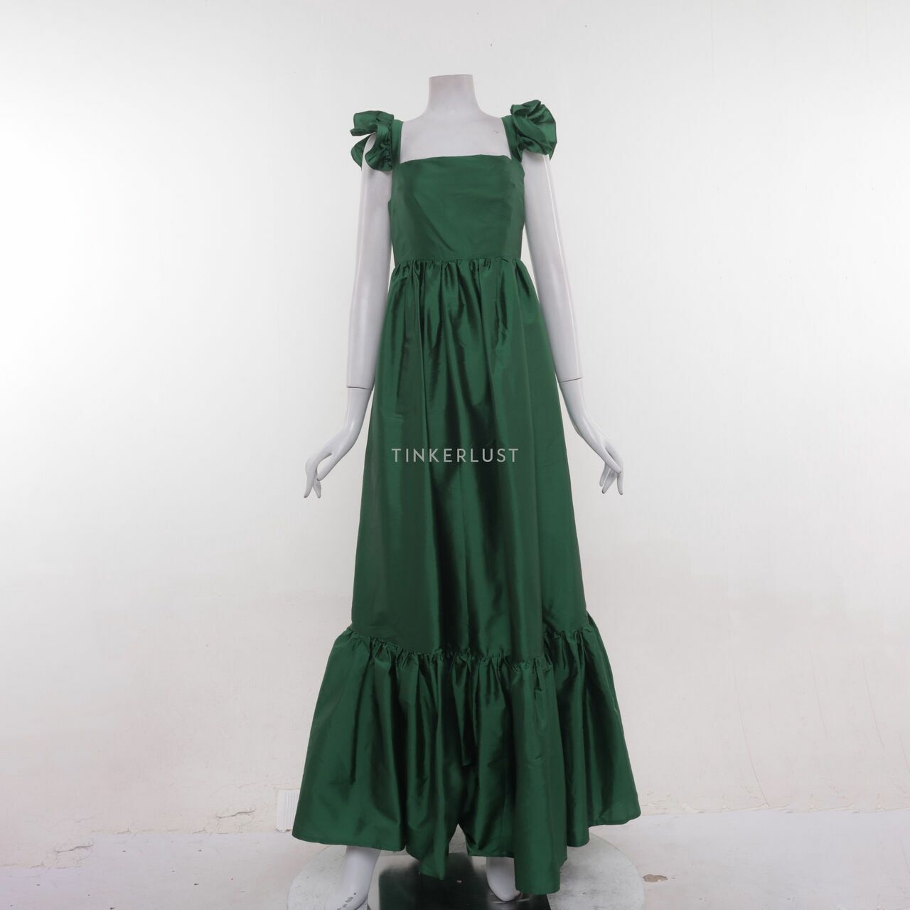 M by Mischa Green Long Dress