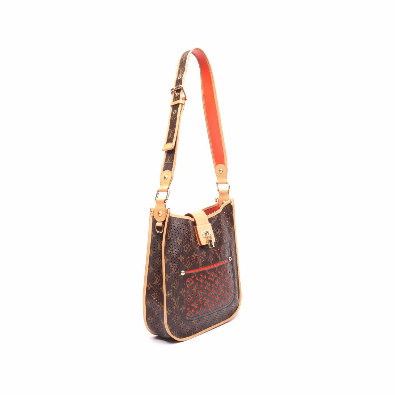 Louis Vuitton Monogram Perforated Brown Musette Bag