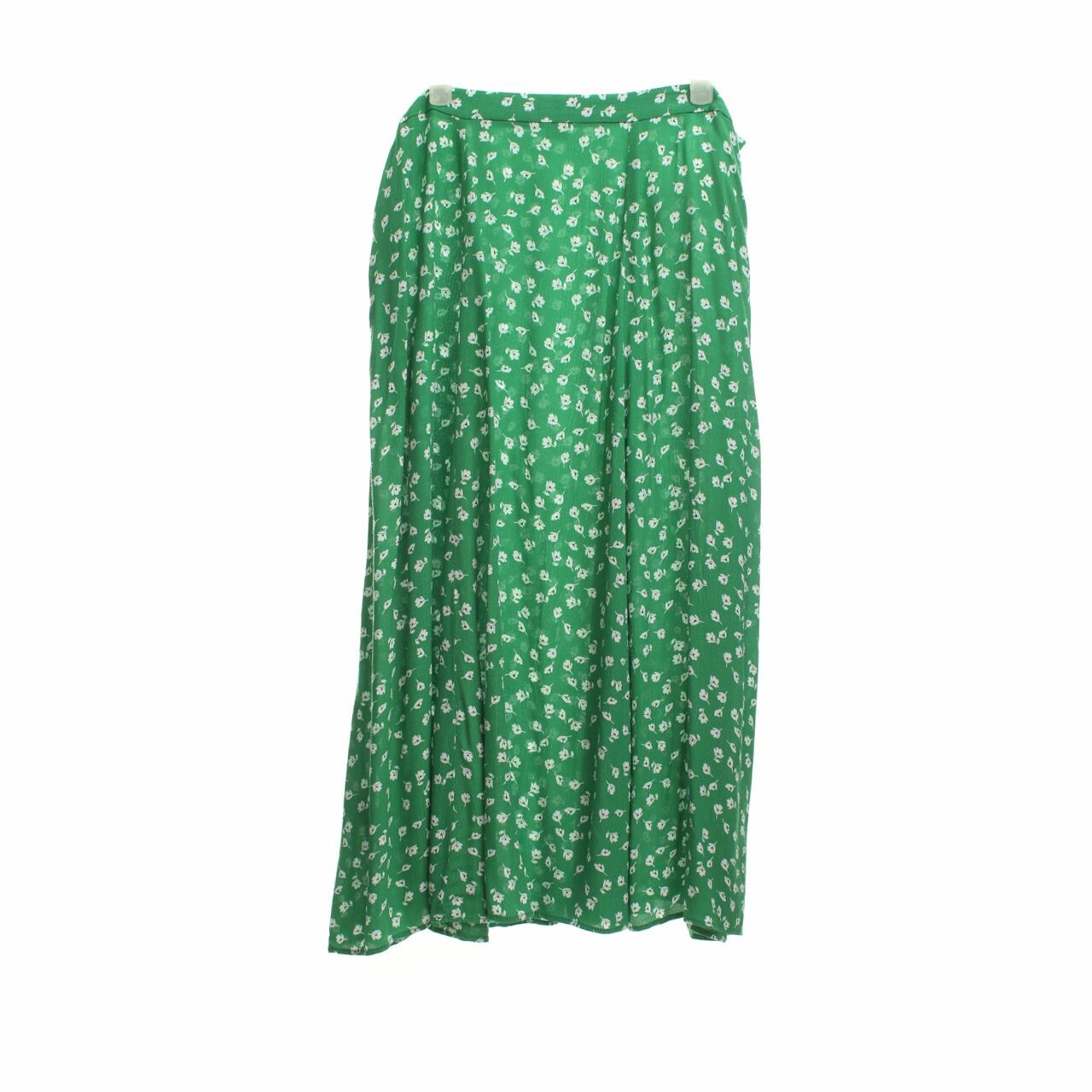 H&M Green Maxi Skirt