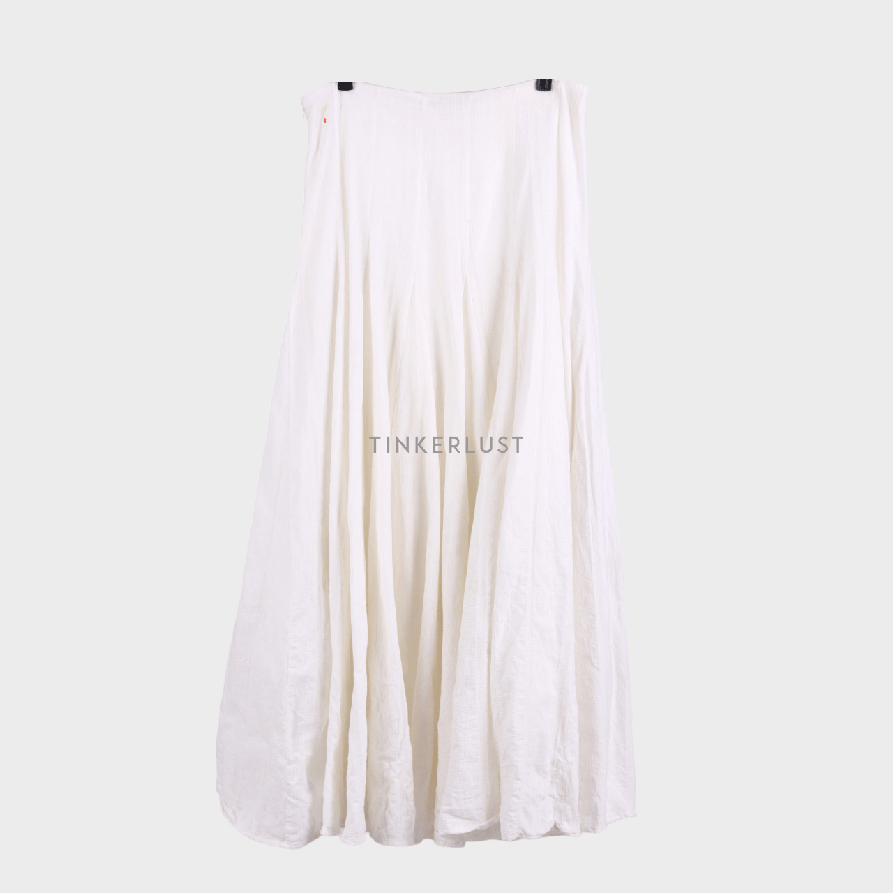 The Editor's Market White Midi Skirt