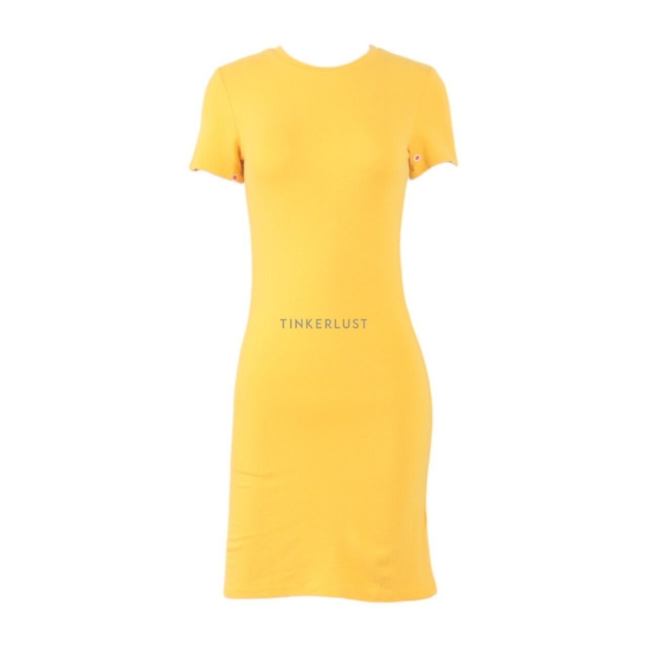 H&M Mustard Mini Dress