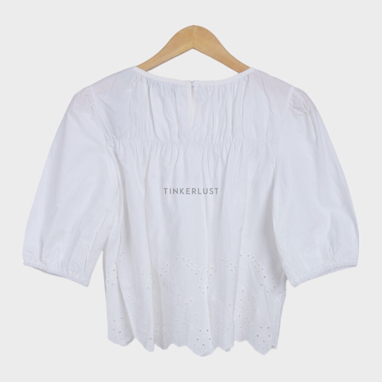 This is April White Blouse