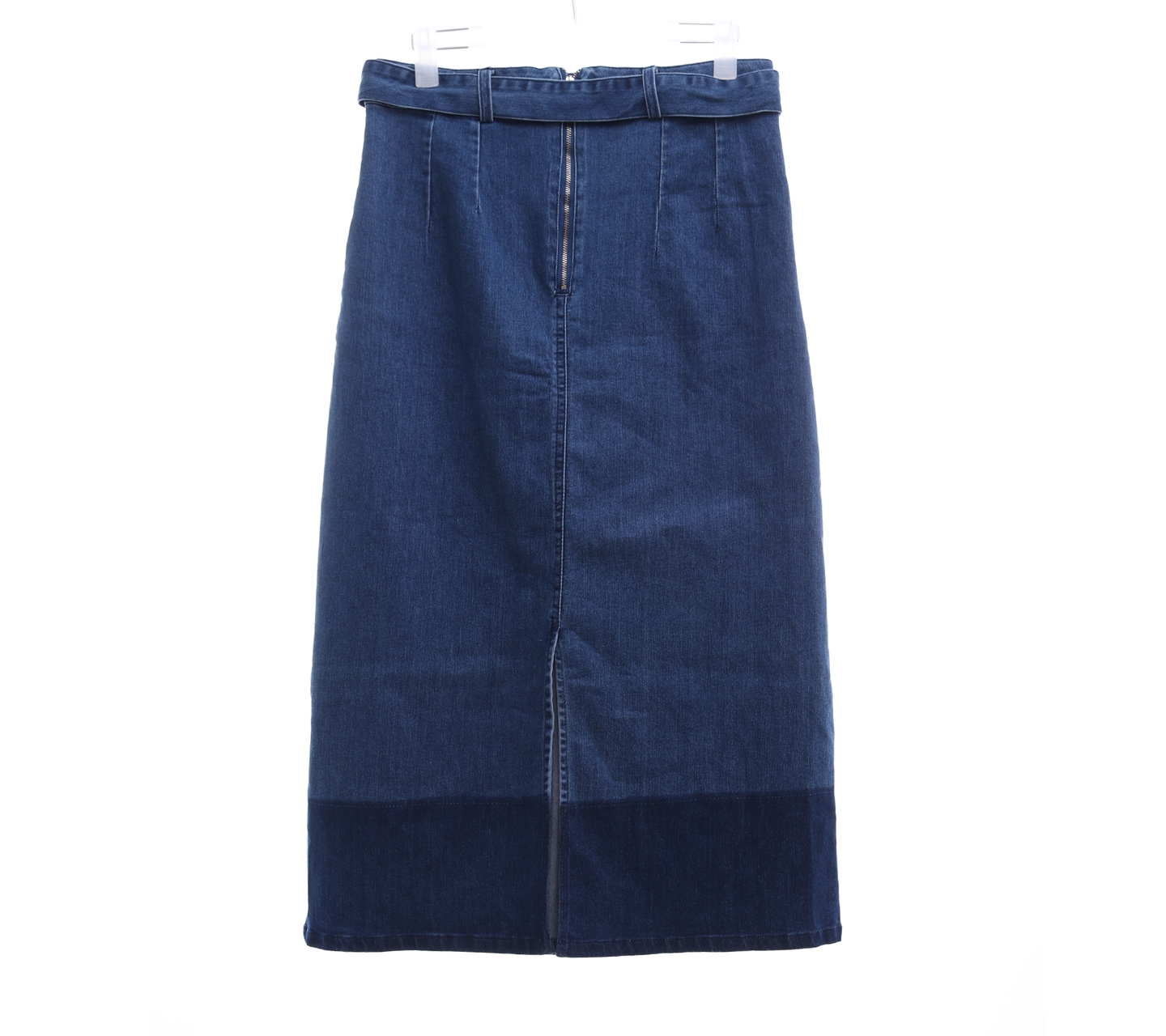 The Editor's Market Blue Denim Maxi Skirt