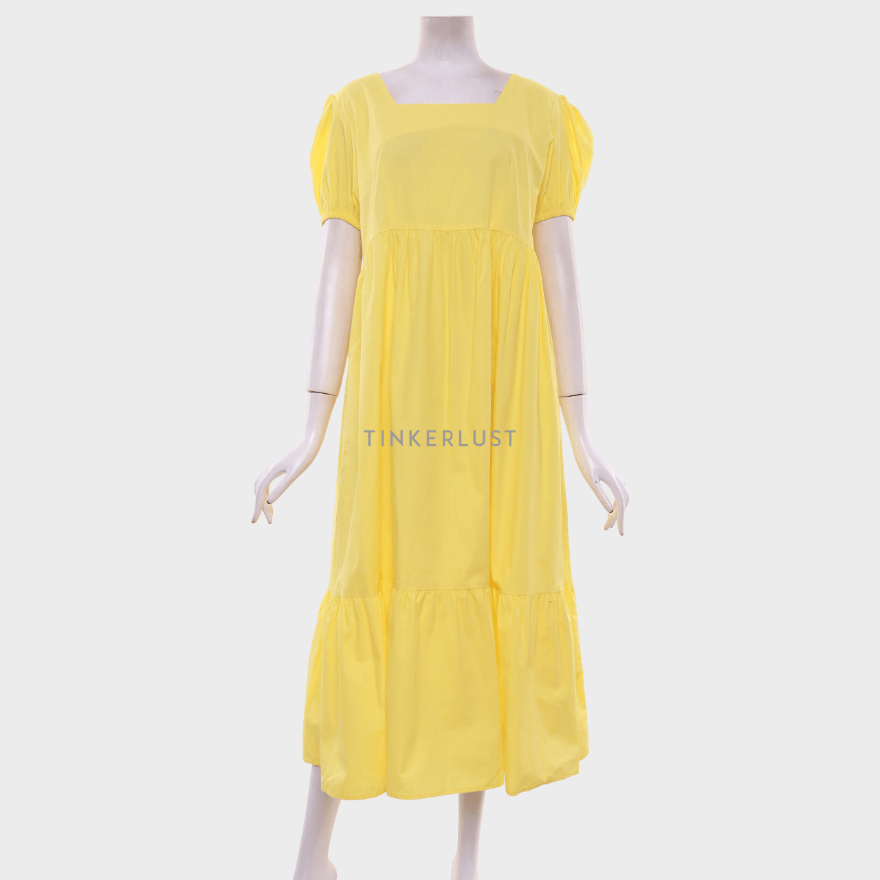 Lolliestory Yellow Midi Dress