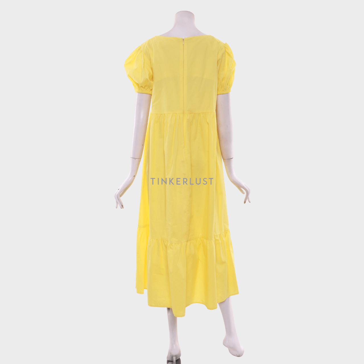 Lolliestory Yellow Midi Dress