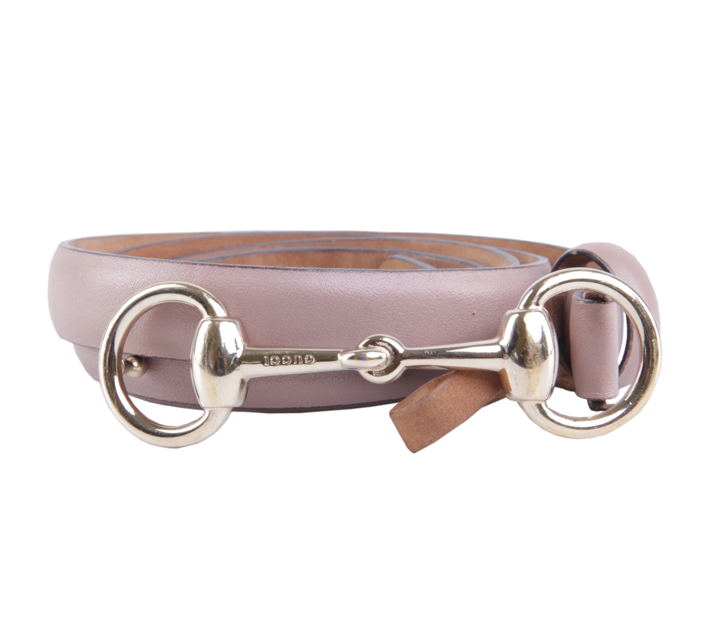 Gucci Beige Leather Belt