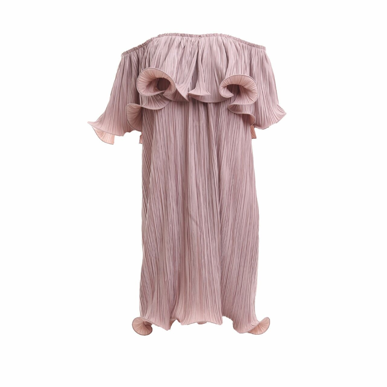 Innit Dusty Pink Midi Dress