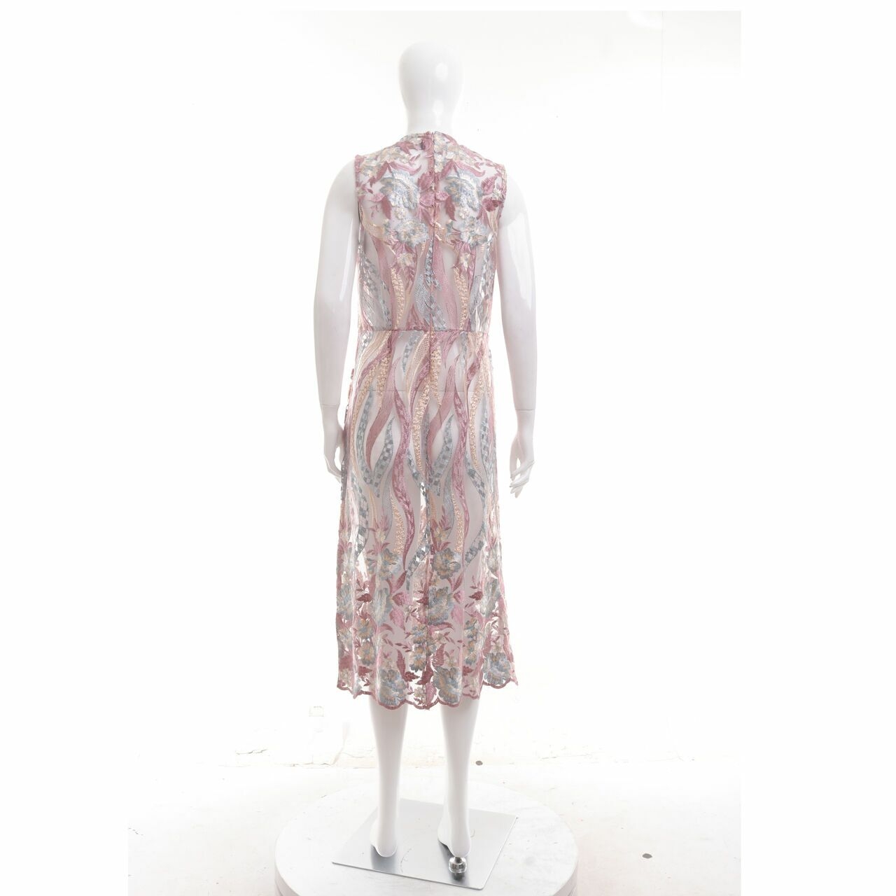 Label Eight Multicolour Lace Midi Dress