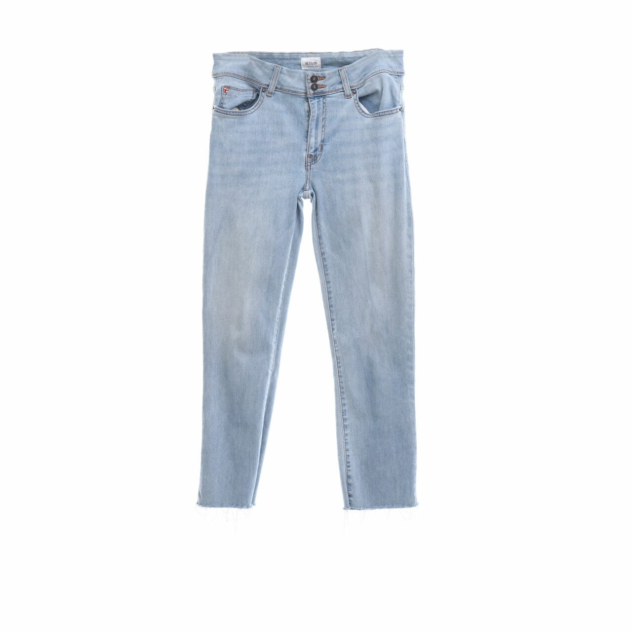 Private Collection Blue  Denim Crop Ginny Straight Long Pants