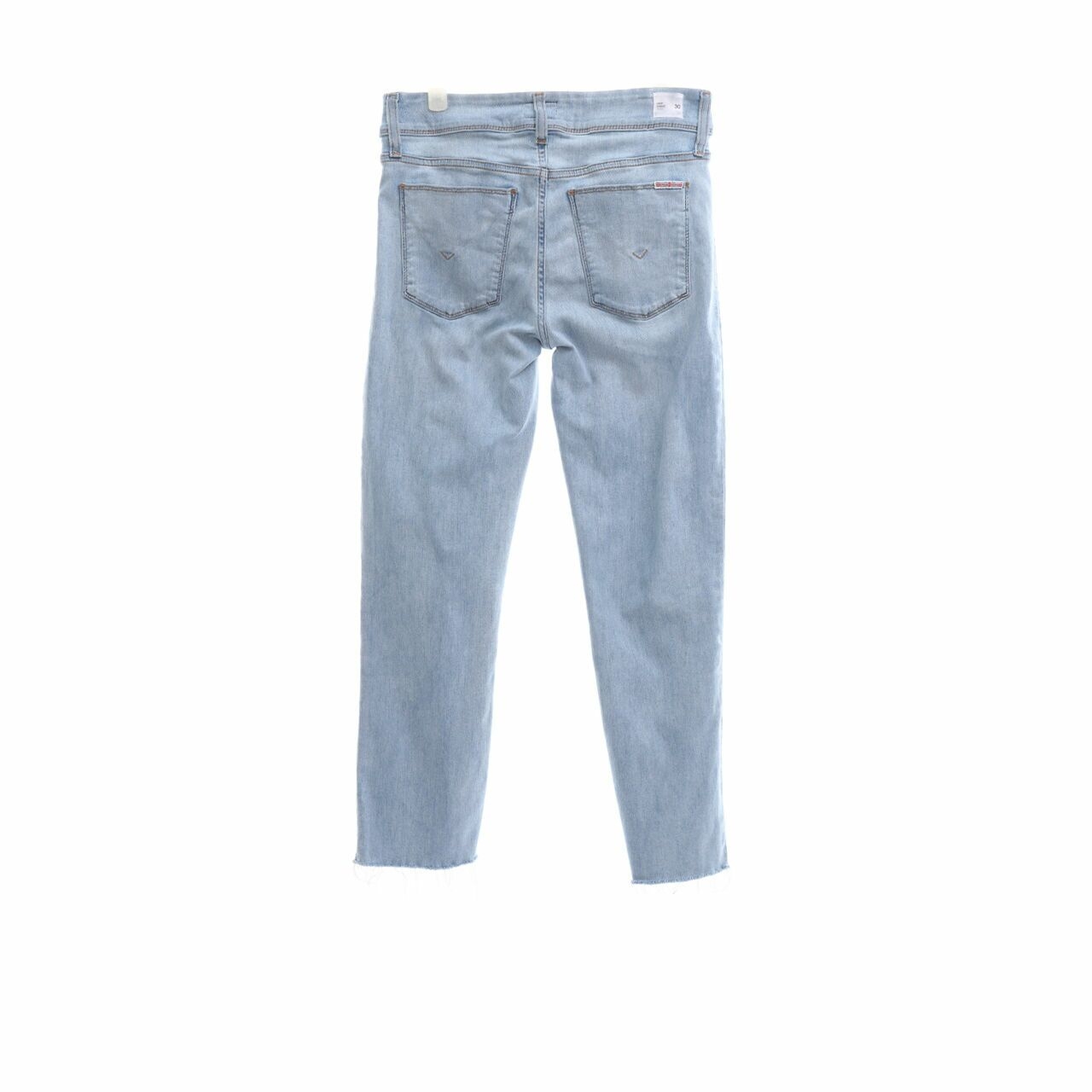 Private Collection Blue  Denim Crop Ginny Straight Long Pants